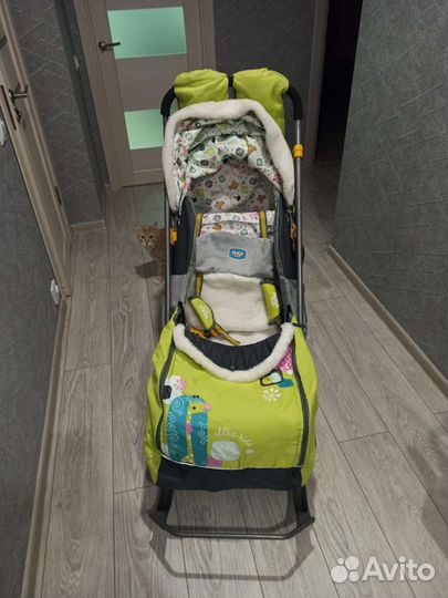 Коляска санки