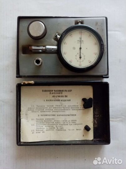 Тахомерт Тч-10р. Инструкция