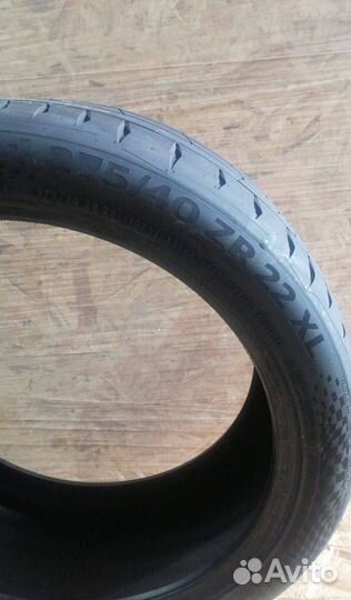 Continental ContiSportContact 7 275/40 R22 и 315/35 R22 107Y