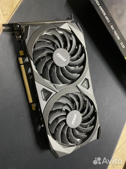 Видеокарта RTX 3060 12GB MSI как новая