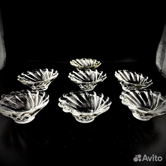 Набор вазочек, розетка для варенья, мёда СССР