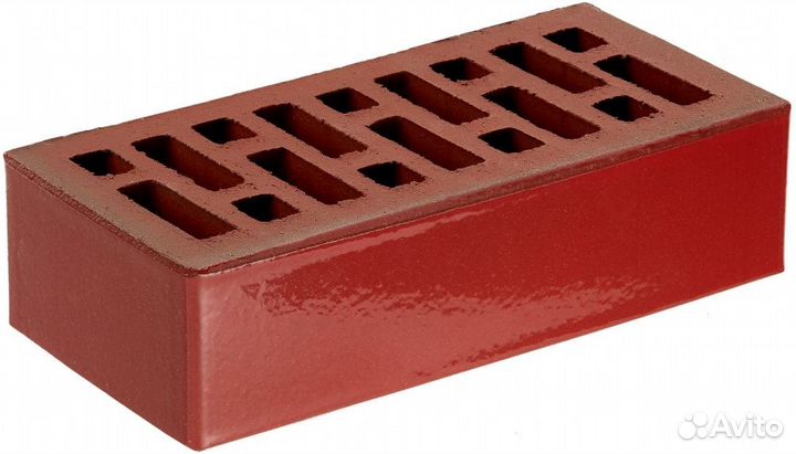 Облицовочный кирпич красный