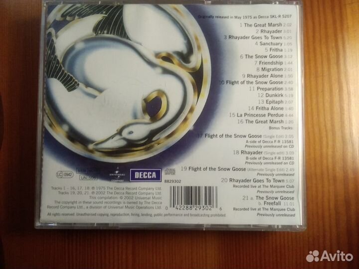 Camel-THE snowgoose 1975\2002