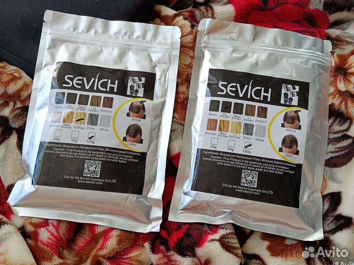 Загуститель для волос sevich