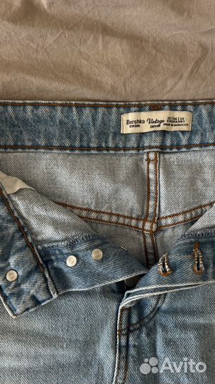 Джинсовая юбка Bershka