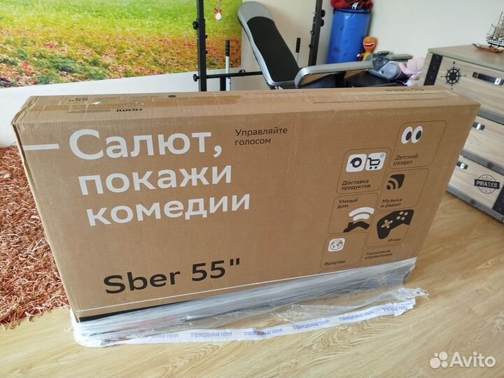 Телевизор sber 55 SMART tv