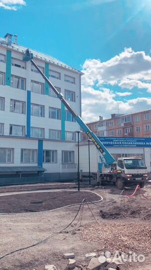 Аренда и услуги автовышки, 200 кг, 27 м