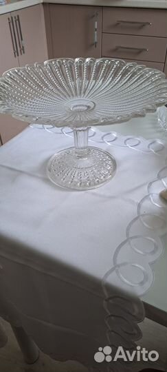 Фруктовница на ножке времён СССР