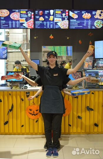 Кассир в пиццерию Паффин