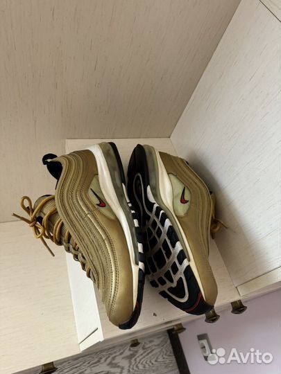 Кроссовки Nike Air Max 97 Metallic Gold Оригинал