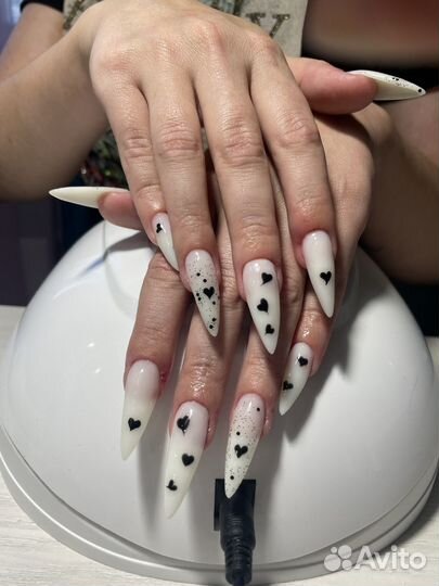 Маникюр-наращивание-педикюр