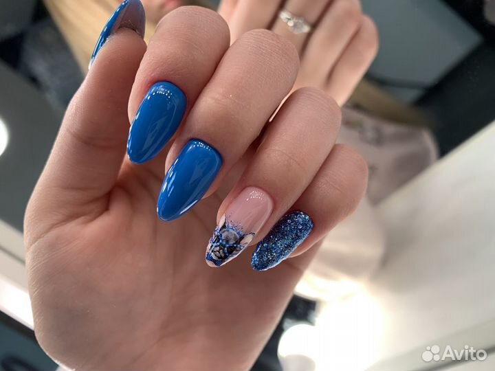 Наращивание ногтей маникюр педикюр