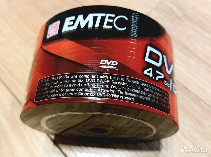 DVD-R emtec 150 шт
