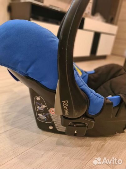 Автолюлька от 0 romer britax baby safe