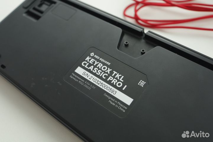 Клавиатура Red Square Keyrox TKL Classic Pro I