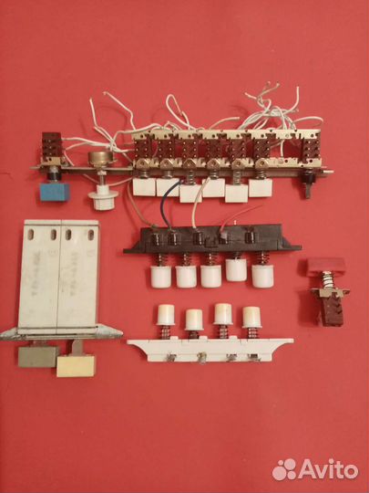 Галетные переключатели транзисторы кнопки