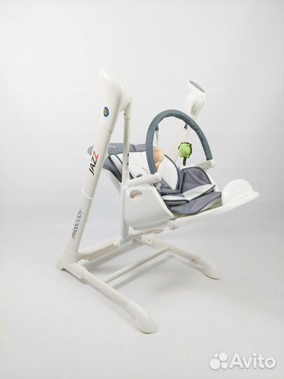 Стульчик для кормления Стул-качели Jazz 3в1
