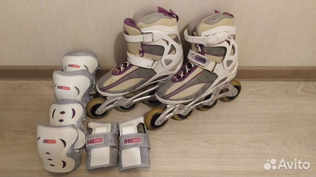 Ролики и защита Reaction +сумка