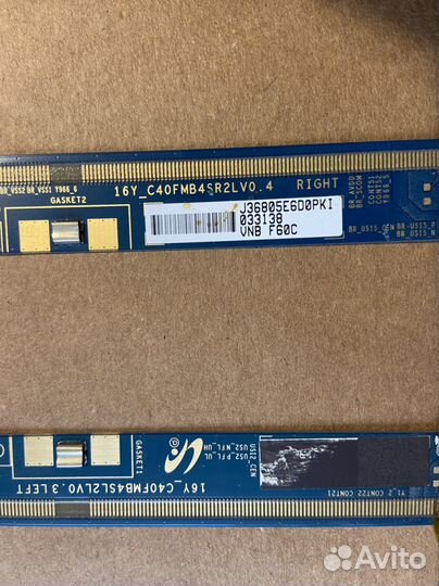 Samsung ue40k6500au планки матрицы с шлейфами