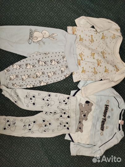 Пакет вещей на мальчика 80 размер