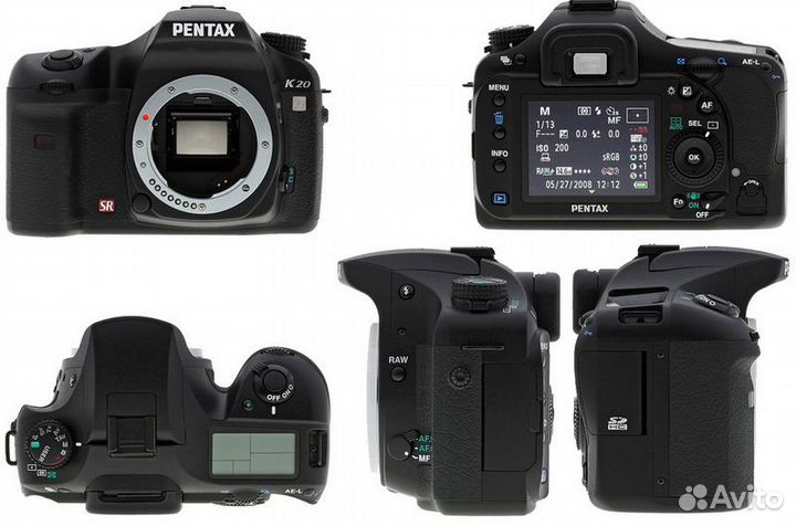 Pentax K-20d(18-55мм) Сумка.16гб.Ремень.Зарядное