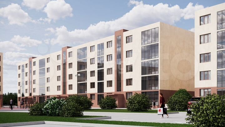 1-к. квартира, 35,5 м², 1/5 эт.