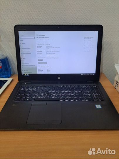 Ноутбук HP ZBook 15u G3