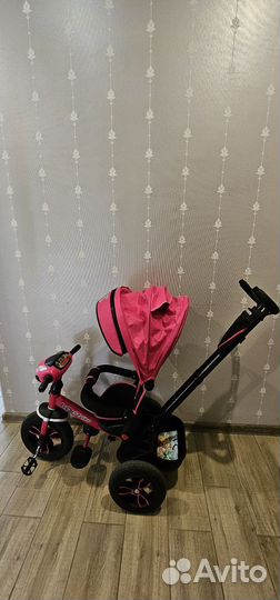 Велосипед коляска с ручкой