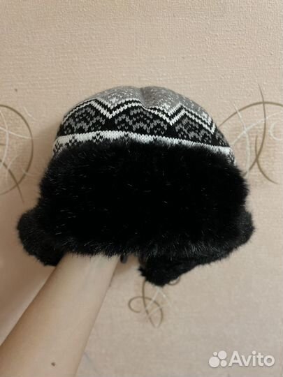 Шапка из искусственного меха