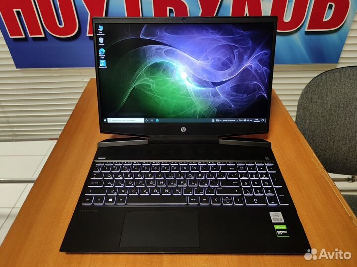 Игровой ноутбук бу / HP Gaming / гарантия
