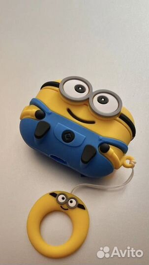 Чехол для наушников airpods pro Минион