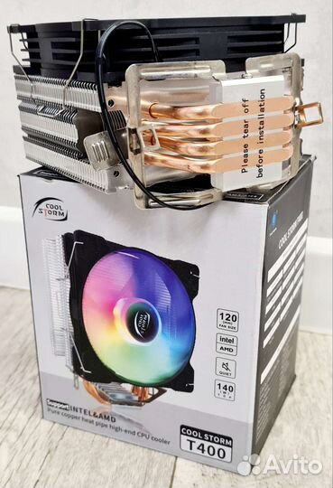 Охлаждение новое для процессора башенное