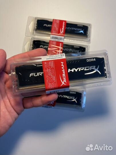 Новая Озу HyperX DDR4 3200Mhz 8Gb dimm