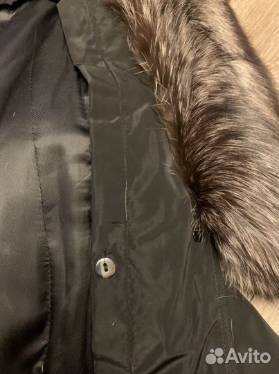 Парка на натуральном кролике