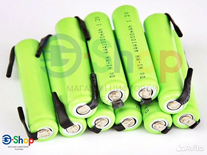 Аккумуляторы Ni-MH AA/AAA под пайку