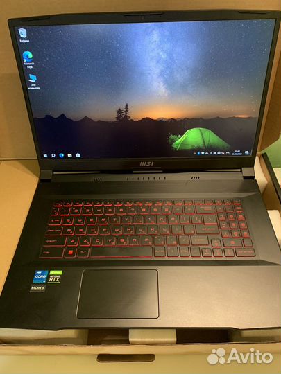 Игровой ноутбук msi rtx 3050