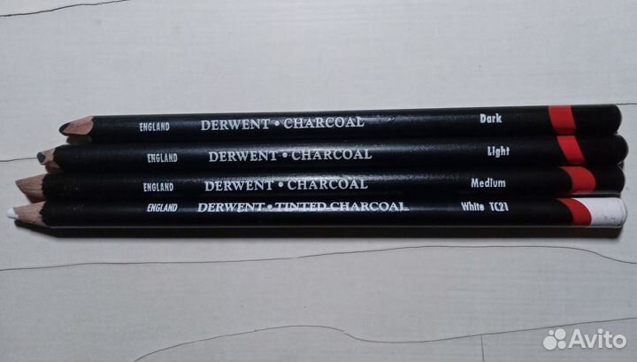 Угольные карандаши, производство Англия