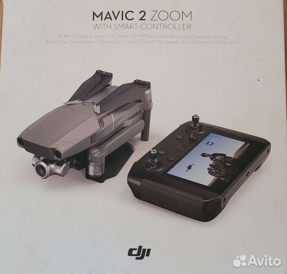 Квадрокоптер dji мавик 2 zoom