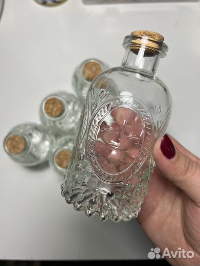 Стеклянная бутылка для специй/чая