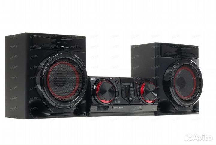 LG cj44 музыкальный центр с блютуз