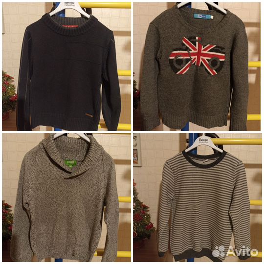 Рубашка, брюки, свитера для школы