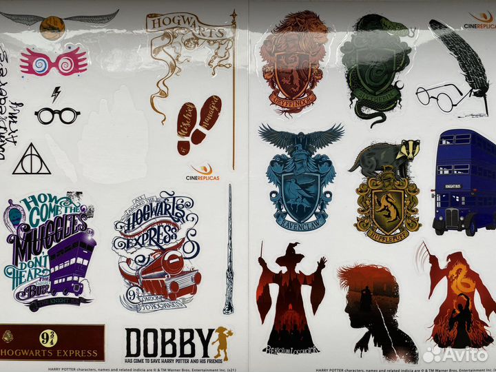 Наклейки для творчества: Гарри Поттер, А. Муха