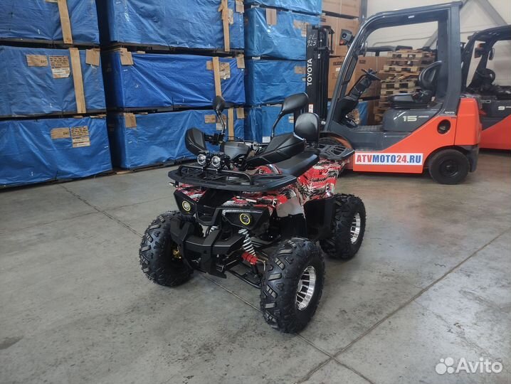 Квадроцикл Хаммер 125 (Красный)