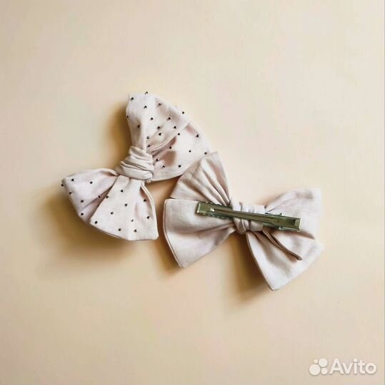 Банты для волос ручной работы
