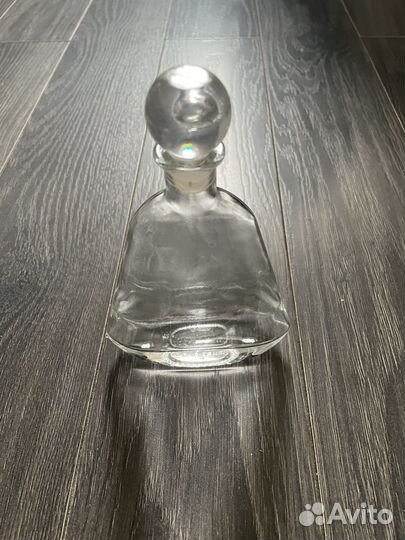 Декоративная плоская бутылочка