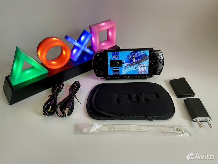 Sony PSP 2008 64gb Суперкомплект, Много Игр
