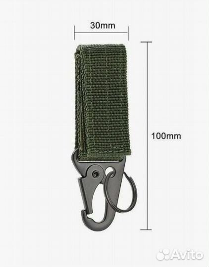 Карабин тактический зеленый многофункциональный