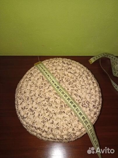 Корзинка из трикотажной пряжи