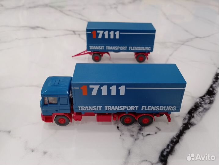 MAN с прицепом, 