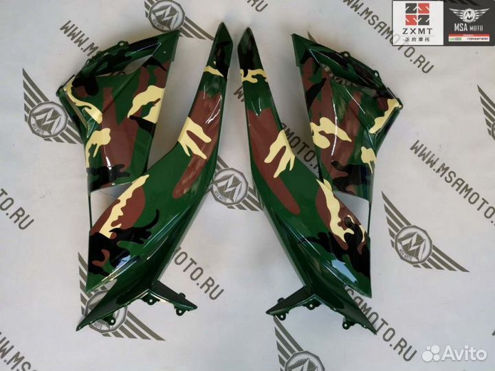 Kawasaki ZX-6R/ZX636 2009-2012 комплект пластика